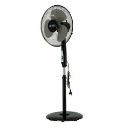 VO2557 VOLTENO Grindų ventiliatorius BLACK+ PILOTAS 40 cm rato pagrindas