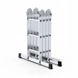 AW23032 AWTOOLS universalios kopėčios 4x3 150 kg + platforma