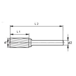A-MD77710665 ASTA ROTACINIS PJAUSTYTUVAS 10X65 ZYA S6