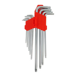 AW35051BL AWTOOLS TORX BLACK LINE veržliarakčiai VERY LONG 9vnt.