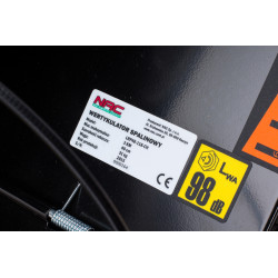 NAC COMPACT VERTIKULATORIUS 118cc 40cm LRP40-118-CH