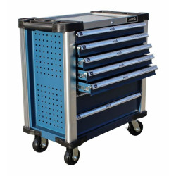 AST000146 ASTA WÓZEK NARZĘDZIOWY 7-SZUFLAD 396el. NIEBIESKI