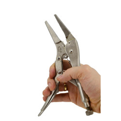 AW31207 AWTOOLS MORSEA užspaudimo replės 225 mm su ilga rankena