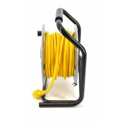 AW70261 AWTOOLS HEAVY DUTY YELLOW METAL HUBBER CONNECTOR 50m 3x1,5 mm 16A / 3680W / IP44 NEOPREN