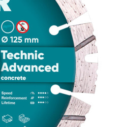 14315347010 DISTAR DIAMOND TARGET TECHNIC ADVANCED 125 x 2.2/1.4 x 11 x 22.23