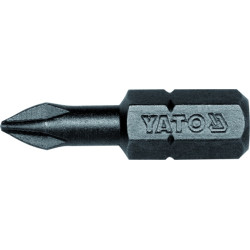 YT-7807 YATO END / BIT 1/4" x 25mm PH1 50vnt.  7807