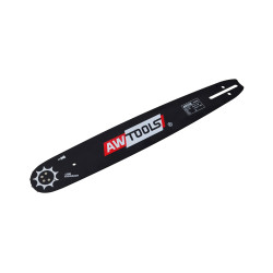 AW80054BL AWTOOLS pjūklo geležtės kreipiančioji 38cm/64/325"/1.5mmDO HUSQVARNA / BLACK LINE