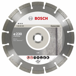 2608602200 BOSCH TARGETE D.* 230x22 SEG CONCRETE