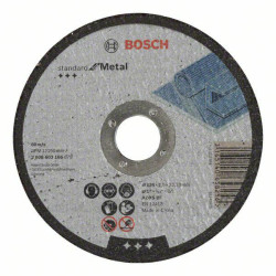 2608603166 BOSCH METAL TARGET 125 mm x 2,5 mm x 22 mm STANDARTAS METALUI