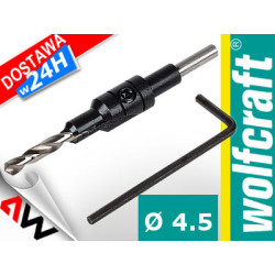 WF2511000 WOLFCRAFT FAZOWN.7mm CONFIRM varžto skersmuo 5-6 mm.
