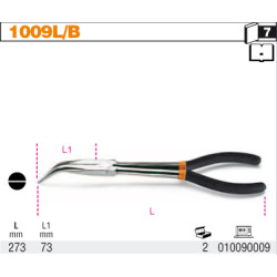 1009L-B BETA PUSIAU APVALIOS REPLĖS, 45° POSLINKIS 1009LB