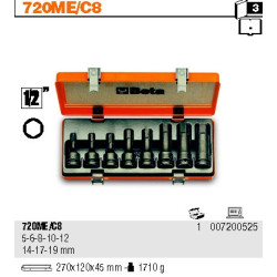 720ME-C8 BETA RINKINYS. 8 vnt. SU ŠEŠIAKAMPIU KOTU. 720ME/C8. ...