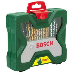 2607019324 BOSCH gręžimo rinkinys + dangteliai 30cz. X-LINE ...