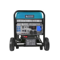 KS6100iDEATSR KS dyzelinis inverterinis generatorius KS 6100iDE ATSR 5.5kW 230V