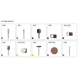 F0133000JC "DREMEL" DAUGIAFUNKCINIS ŠLIFUOKLIS 3000 -15 +ACC