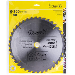 CON-TCT-30x40 CONDOR VISCOUS pjūklo diskas 300 x 30 x 40 dantų