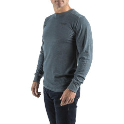 4932492997 MILWAUKEE MARŠKINĖLIAI ILGOMIS RANKOVĖMIS - MĖLYNI HTLSBLU-XXL