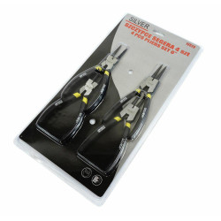 10529 SEGERA 150/4 vnt. replės /SIDABRINĖS