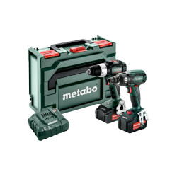 685189650 METABO.COMBO 18V 2.1.19 KIT (BS 18 LT BL +SSW 18 LTX 400 BL) 2x5,2Ah METABOX ...