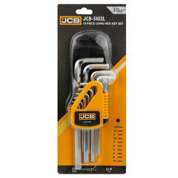 JCB-5102L JCB IMBUSES 10vnt. / LEN.  1.27-10mm