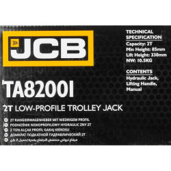 JCB-TA82001 JCB JACK "FROG" 2T ŽEMO PROFILIO