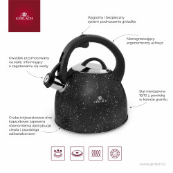 G04-0340M-CZK1 GERLACHO VIRDULYS 2,8 L MATINIS GRANITEX