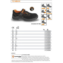 7216BKK-44 BETA DARBO SANDALAI IŠ ZOMŠOS. 7216BKK/44 ...