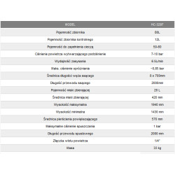 HC-3297 ASTA ALYVOS KARTERIO EKSTRAKTORIUS 90 L