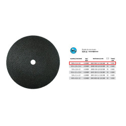 M41-300-3.2-32A24R METALINIS DISKAS INCOFLEX 300*3,2*32 .