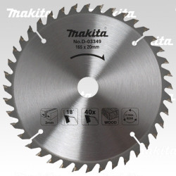 D-03919 Diskinis pjūklas 185x30mm 40 dantų ECONOMY