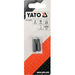 YT-77873 YATO END 1/4 "x25mm PH3 /2vnt.