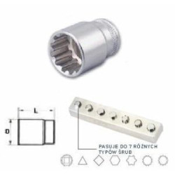 S68H2111 JS.SUPER TECH 1/4" 11 mm lizdas