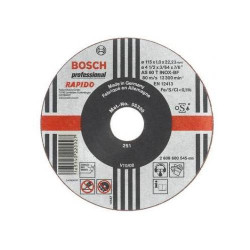 2608600545 BOSCH MET.115mm x 1,0mm x 22mm RAPIDO diskas ...