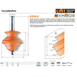 956.802.11 CMT CUTTER HM D 55.6 I 47 S 12 PROFILIS A... .