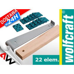 WF6931000 "WOLFCRAFT" GRINDŲ PLOKŠČIŲ MONTAVIMO RINKINYS