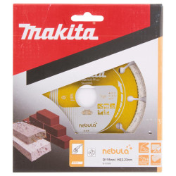 B-53986 MAKITA DIAMOND TARGET 115x22.23mm SEGMENTAS (SUSIS) BETONAS