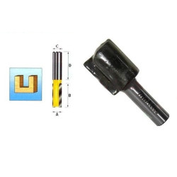 D-10263 PROFECTED 2 griovelių frezos 24/20/12 mm