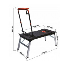 WMC171 7-in-1 sulankstomas darbo stalas / WMC