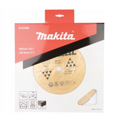 D-57009 MAKITA DIAMOND TARGET 400x25,4 mm SEGMENTAS (SUCHAS/MOKRO) BETONAS