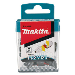 E-03246 MAKITA DRIVER END PH2-25mm /15vnt. IMPACT PREMIER
