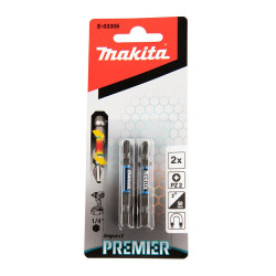 E-03305 MAKITA DRIVER END PZ2-50mm /2vnt. IMPACT PREMIER