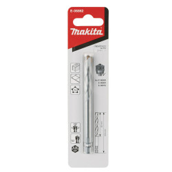 E-06862 MAKITA 1/4" HEX 7,1x62/105 mm TCT skylių pjūklo grąžtas plytoms, keramikai, PVC