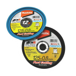 E-10877-12 MAKITA TARCZA DO CIĘCIA METALU 125mm x 0,8mm x 22,23mm /12szt.