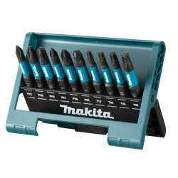 E-12011 MAKITA atsuktuvo antgalių rinkinys /10vnt. IMPACT BLACK