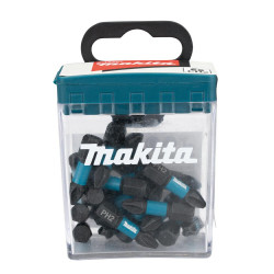 E-12360 MAKITA DRIVER END PH2-25mm /25vnt. IMPACT BLACK