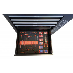 OK-01.3007 KROKŠTŲ rinkinys + 385 vnt. įrankių.