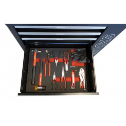 OK-01.3007 KROKŠTŲ rinkinys + 385 vnt. įrankių.