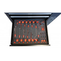 OK-01.3007 KROKŠTŲ rinkinys + 385 vnt. įrankių.