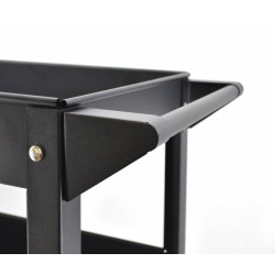 AW15090BL AW METALINIS DIRBTUVIŲ VEŽIMĖLIS 3 LYGIŲ