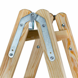 AW23037 "AWTOOLS" medžių ramsčiai 2 x 6 žingsniai 150 kg